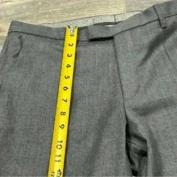 Boss Hugo Boss Shark5 Gray Dress Pants Men’s Sz 34R - Mint EUC - Picture 12 of 15